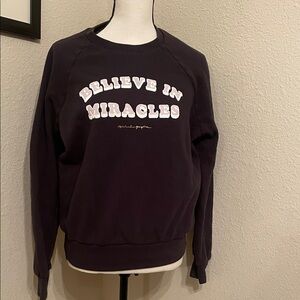 Spiritual Gangster black sweatshirt . New without tags . Oversized Small